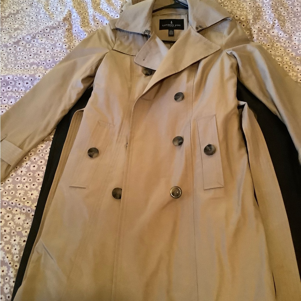 London fog trench petite xs trench coat